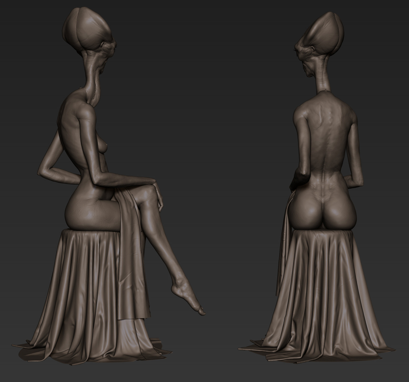 Fareed Nagy Alien Photoshoot