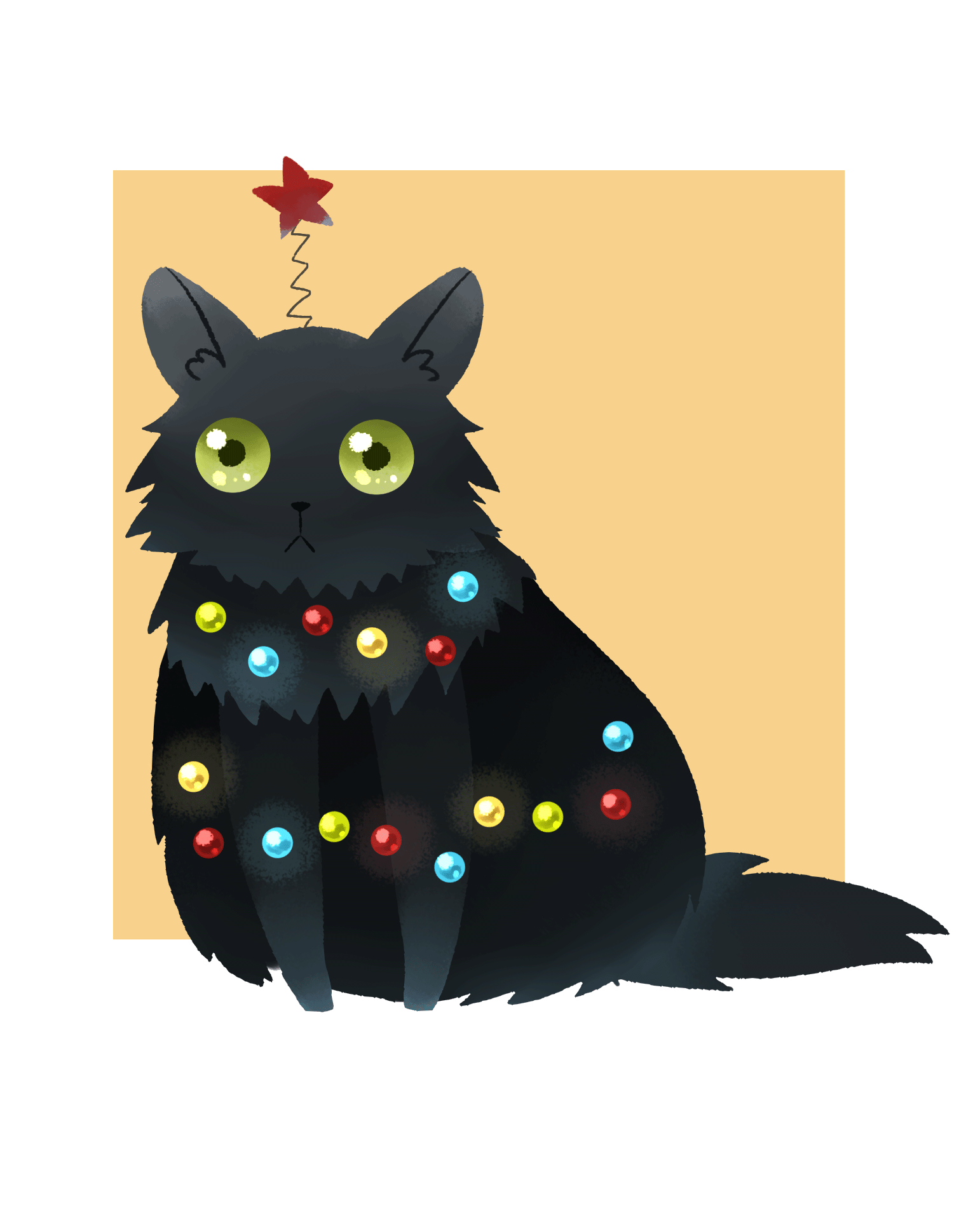 xmas cat