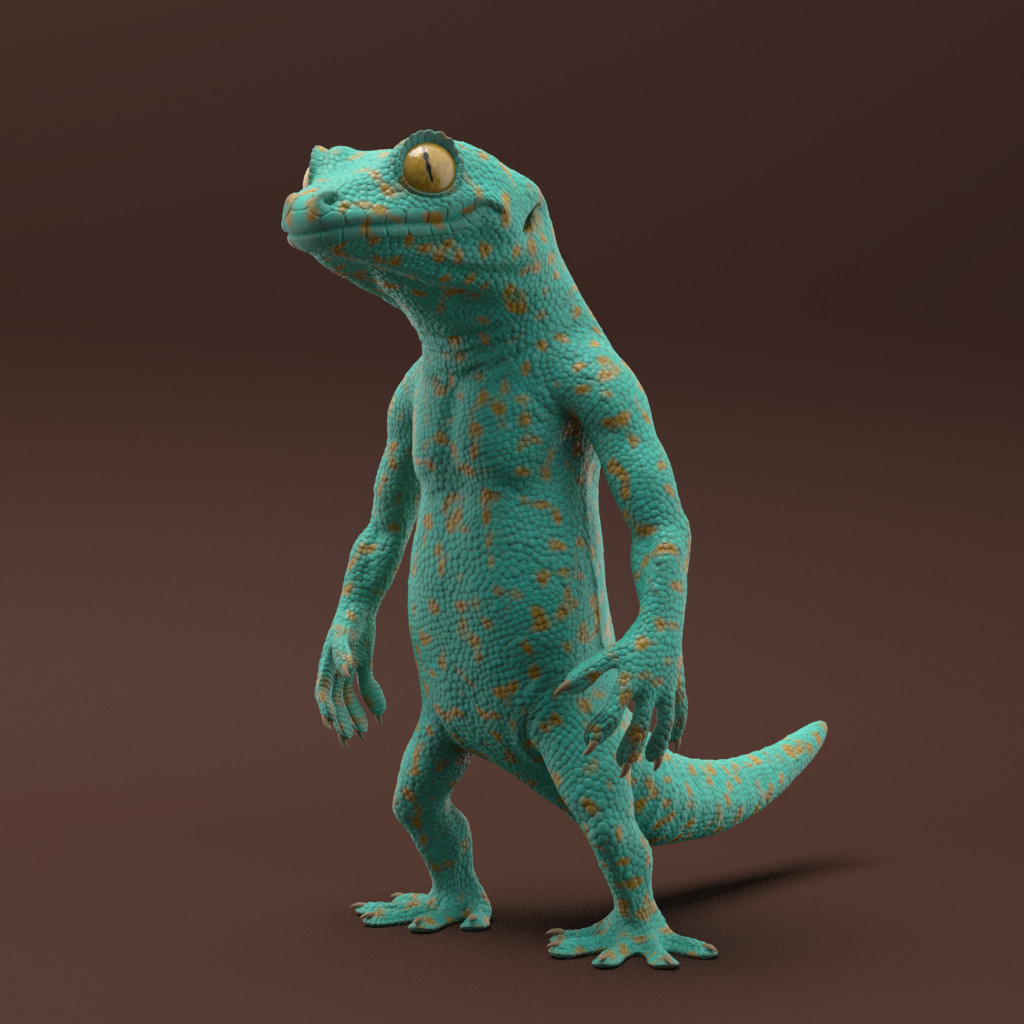 ArtStation - Gecko Man