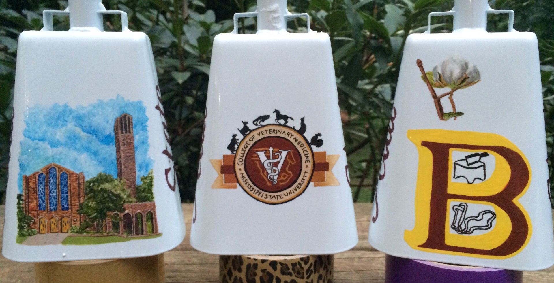 Lauren Reis MSU Cowbells