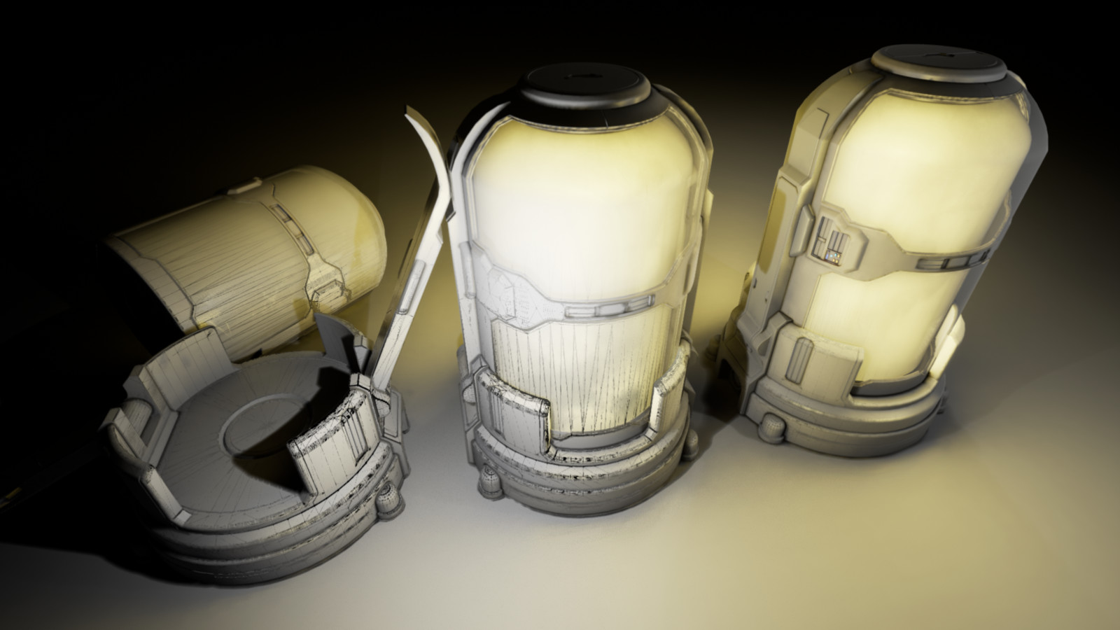 Simple lighting plus UVs