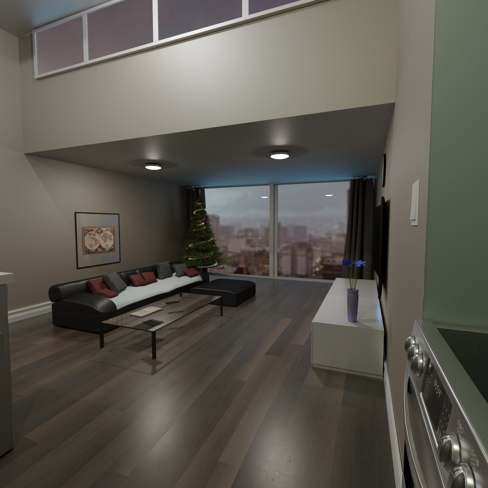 Kim Snow Simple Studio Apartment