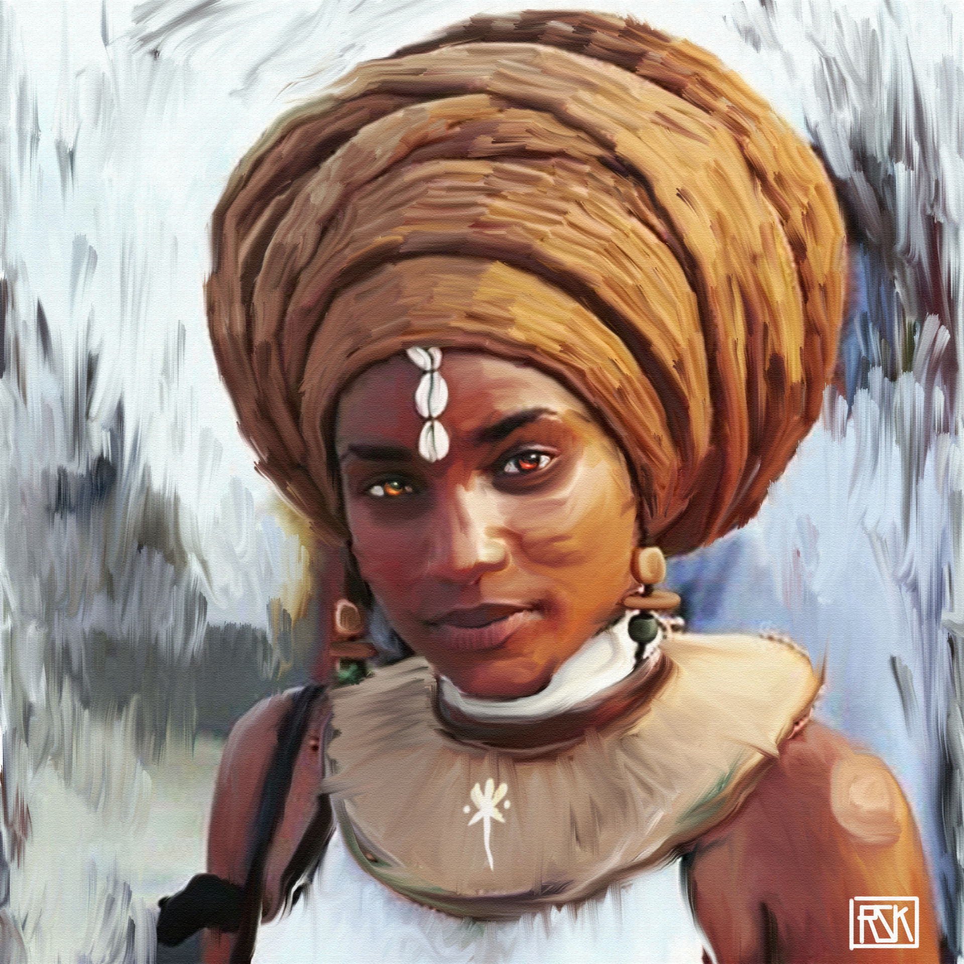Artstation Mama Africa Rasek Art