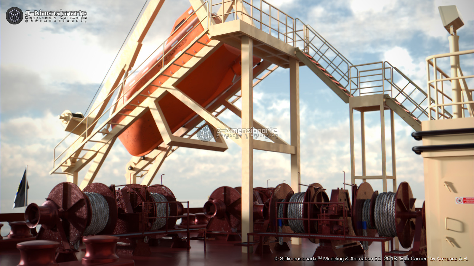 Lifeboat and Mooring Winch