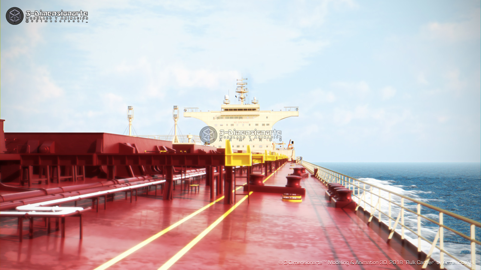 On way to the Superstructure again to show the interior of the vessel