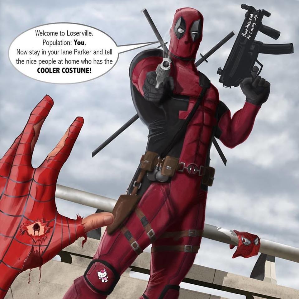 Brian Barbosa Deadpool Vs Spiderman