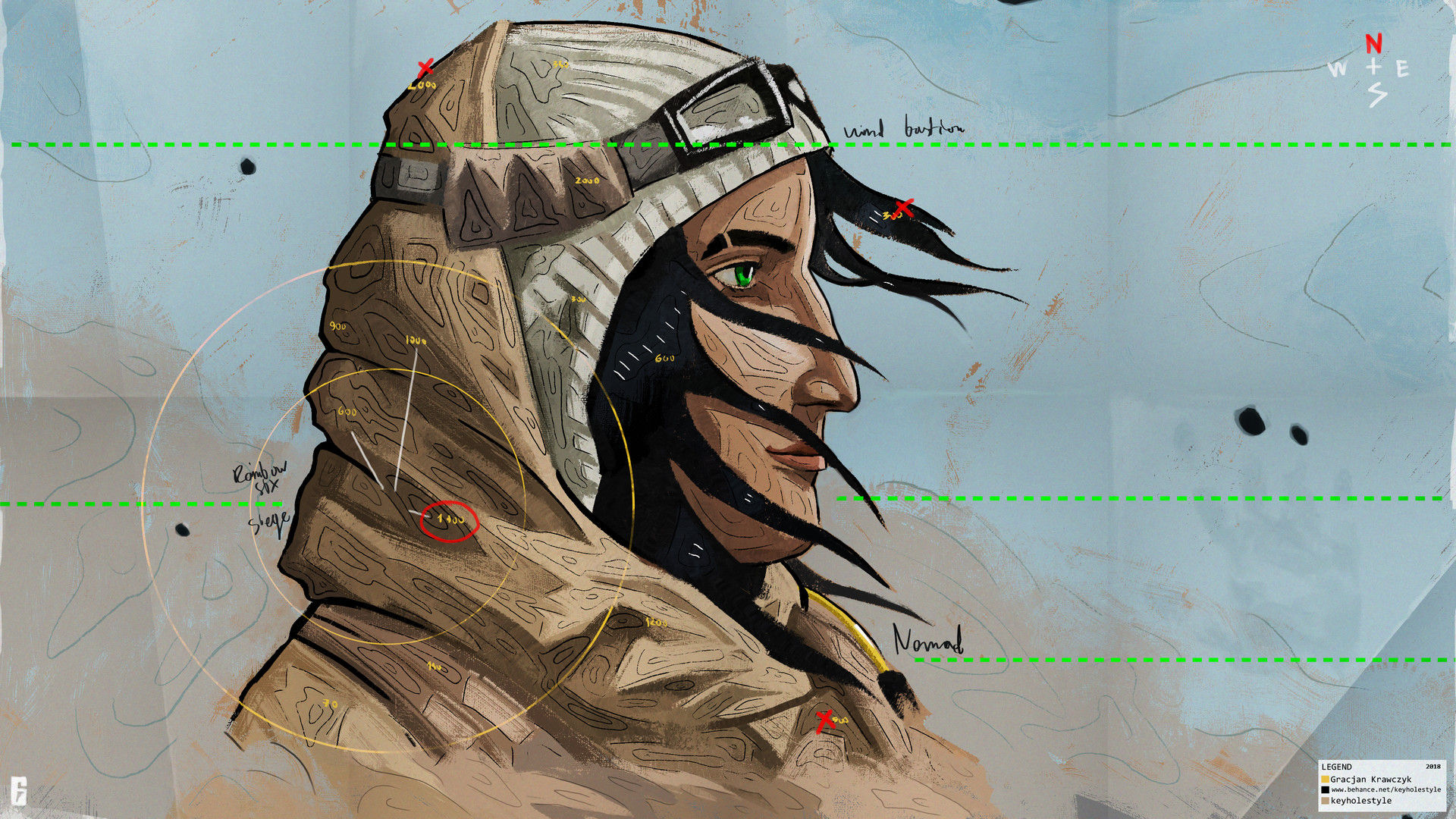 ArtStation - NOMAD rainbow six siege