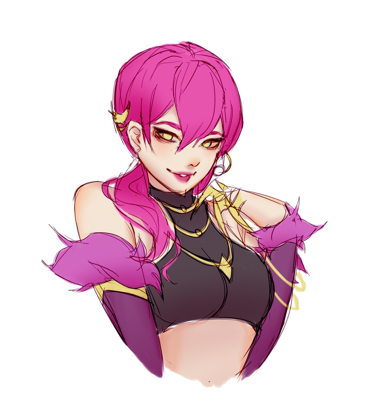 HL W - KDA Evelynn fanart