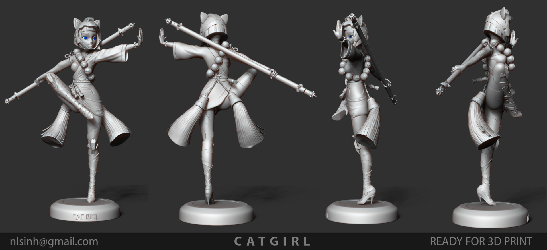 catgirl 40k 3D Models to Print - yeggi