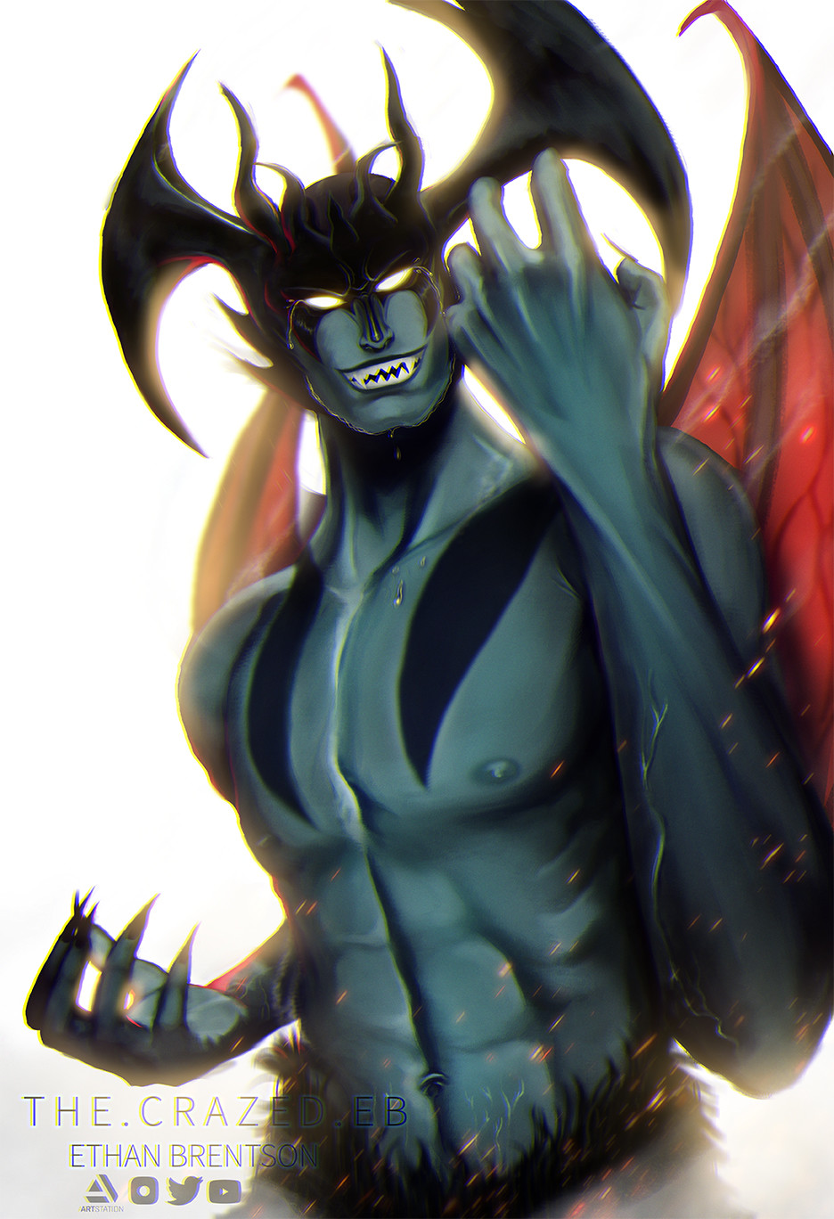 devil man crybaby figure