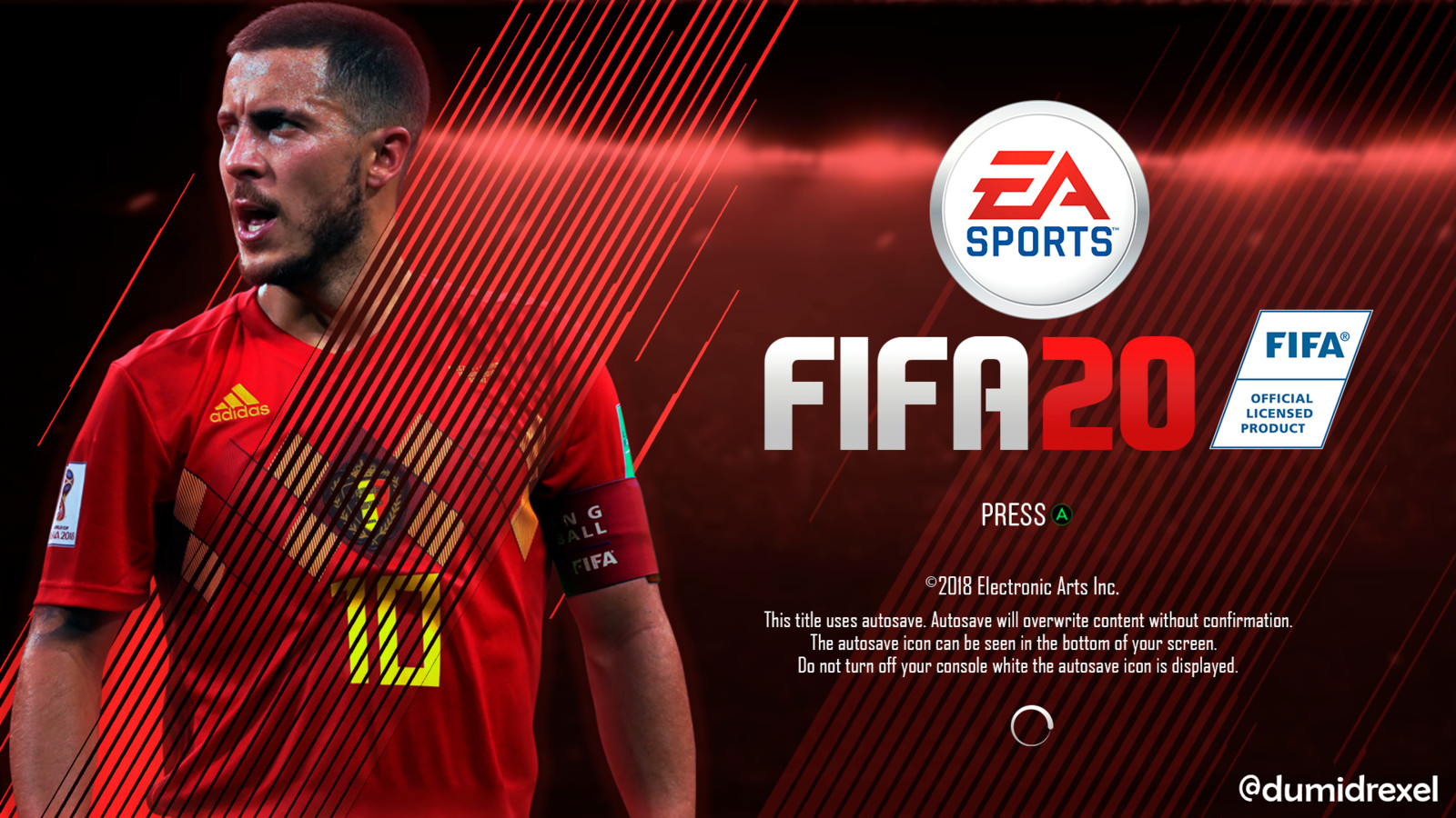 Artstation Fifa 20 Concept Start Screen Drexel Designs