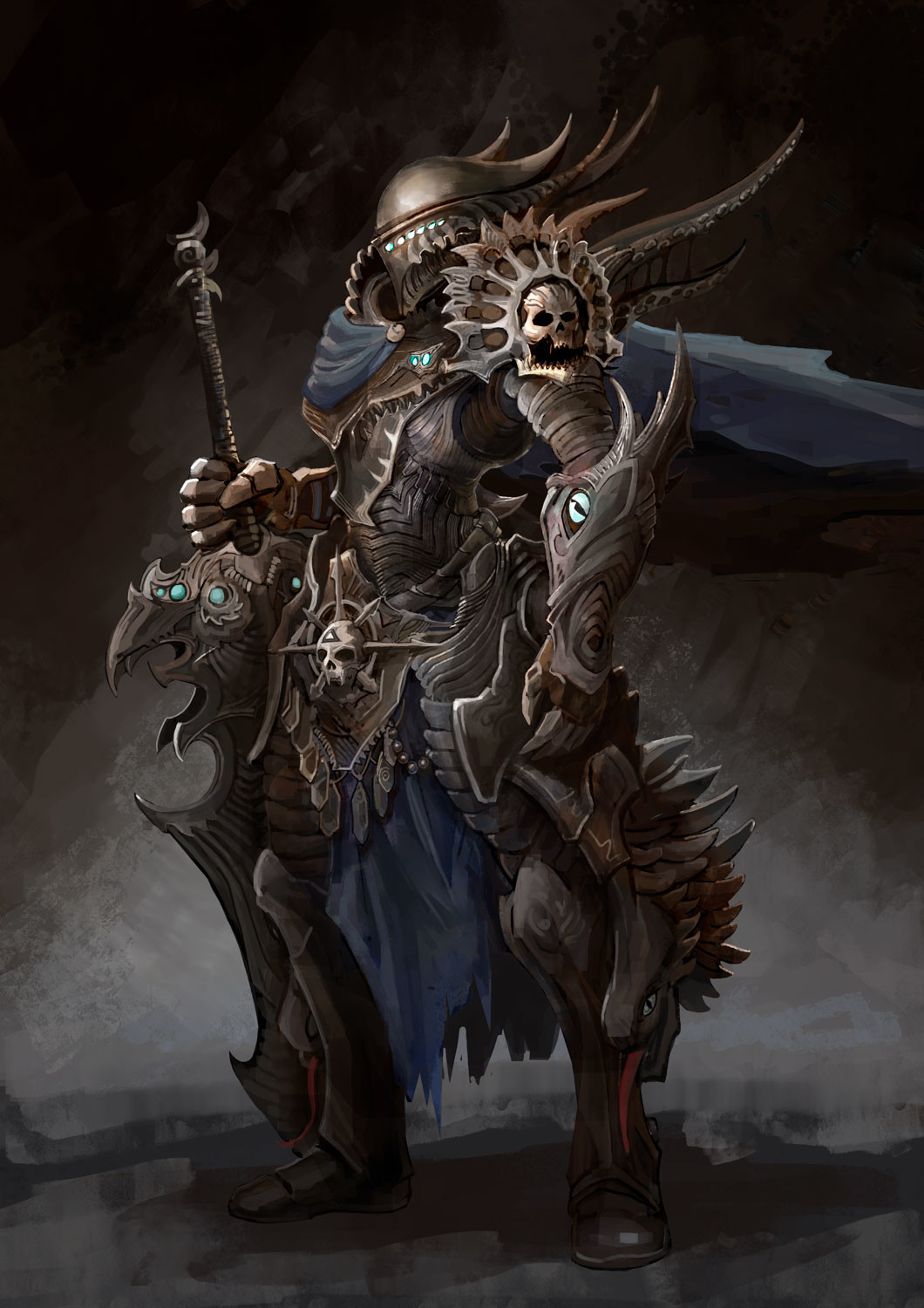 Artstation Chaos Knight Armor Yaroslav Golubev 736 x 1188 jpeg 92 kb. chaos knight armor yaroslav golubev