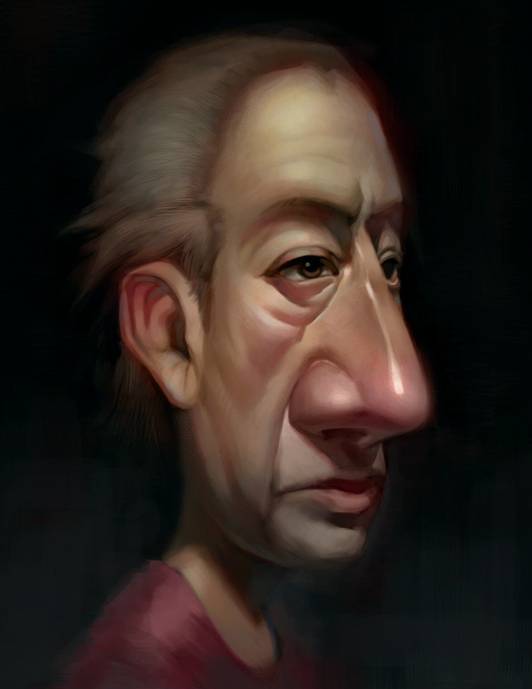 Portrait of an old man