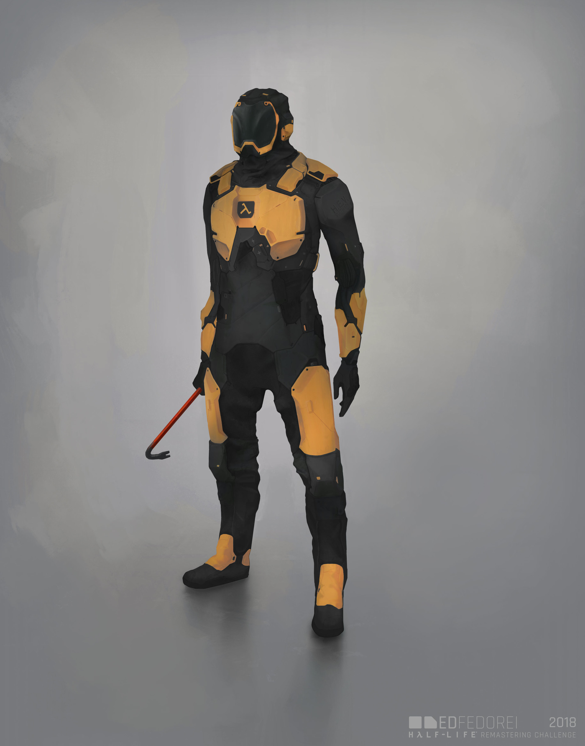 Ed Fedorei Hev Suit Half Life Remastering Challenge