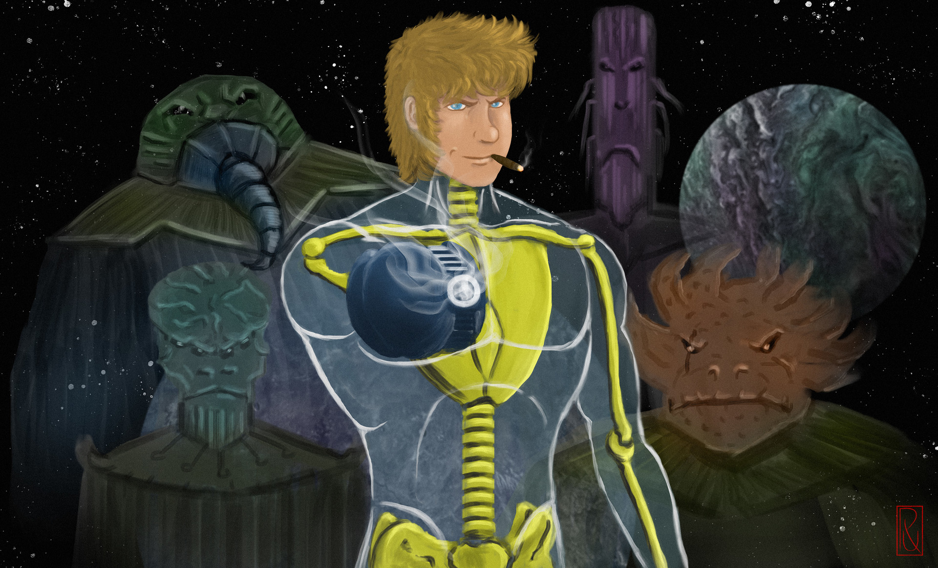 Ryu San Cobra The Hybrid Space Pirate