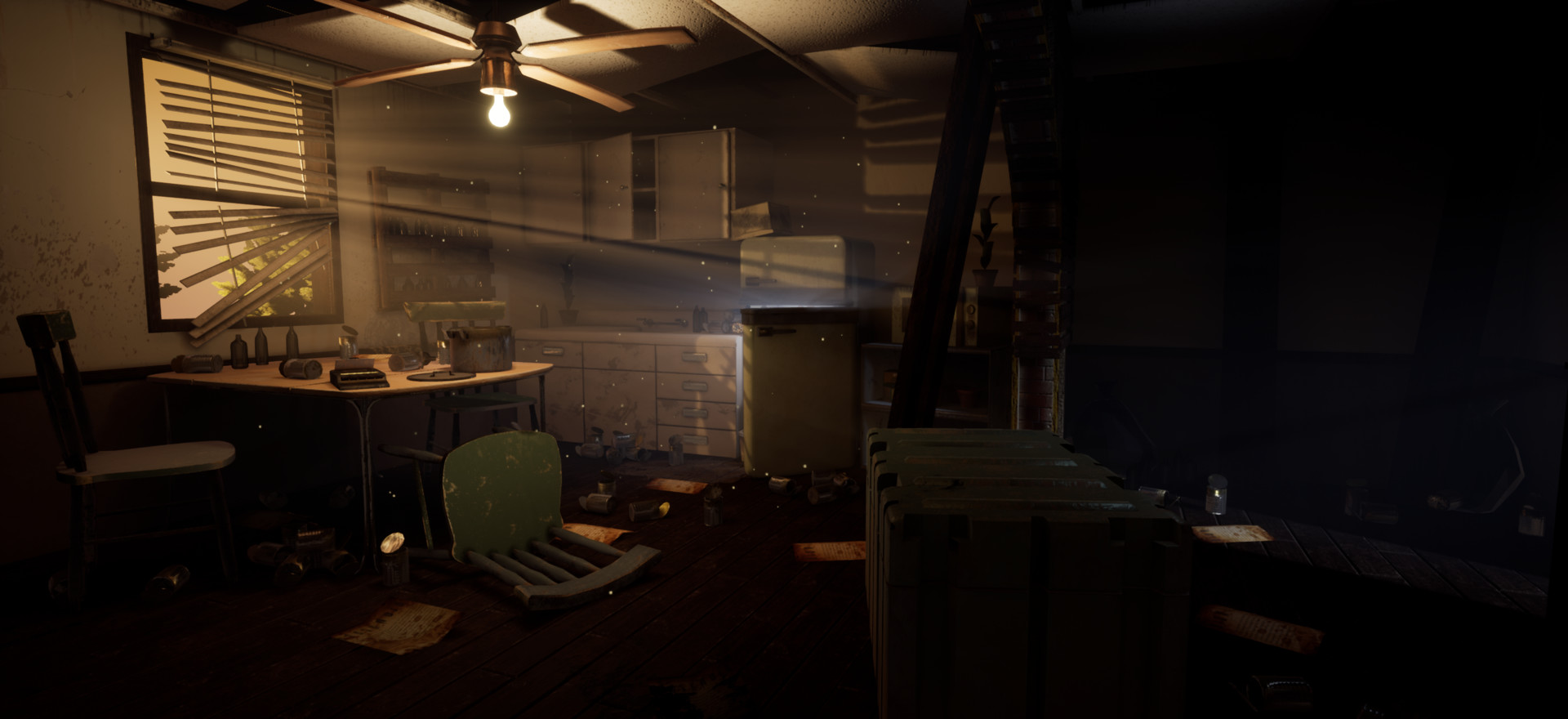 ArtStation Resident Evil 7 Kitchen