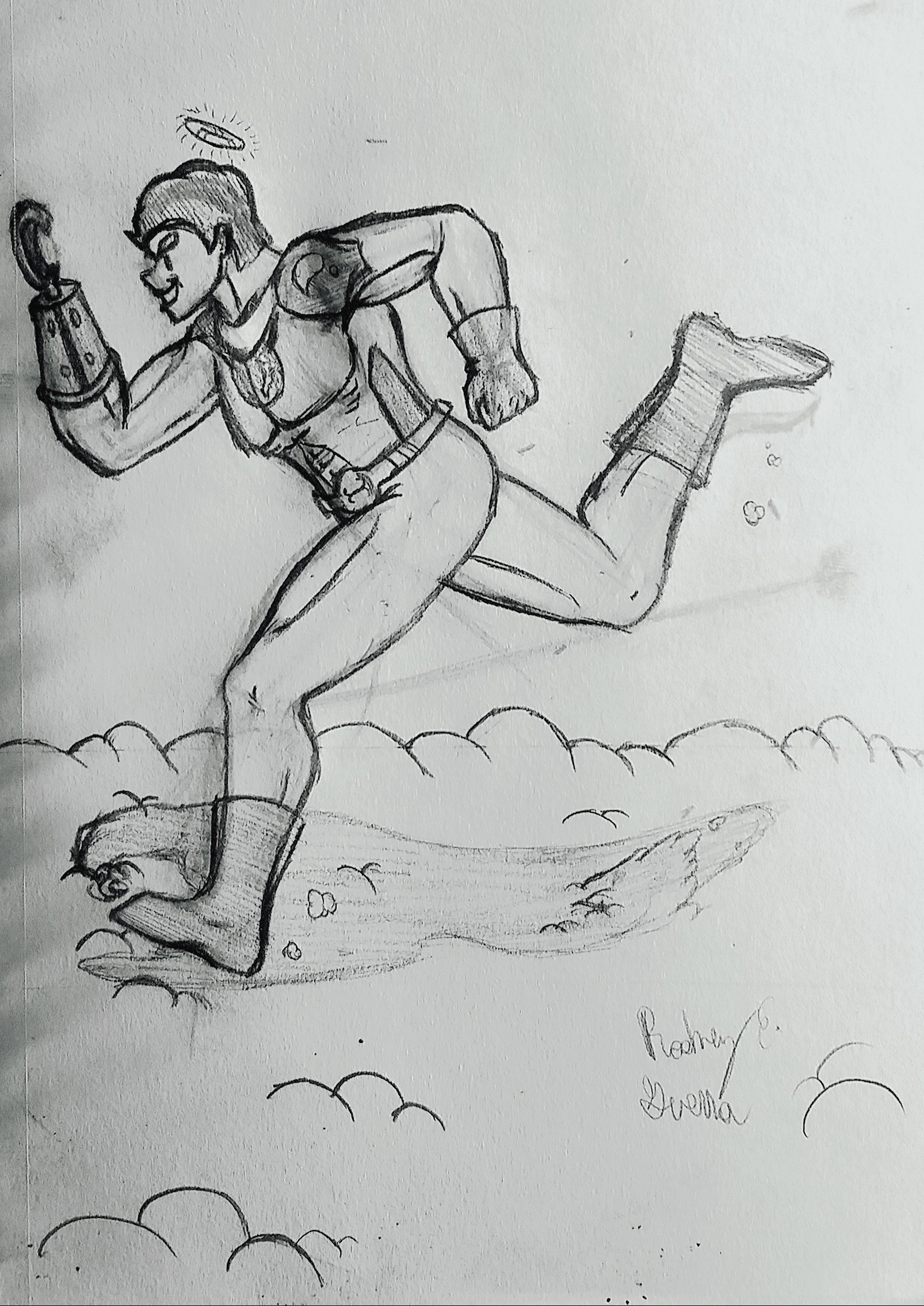Featured image of post Dynamic Running Pose Sketch