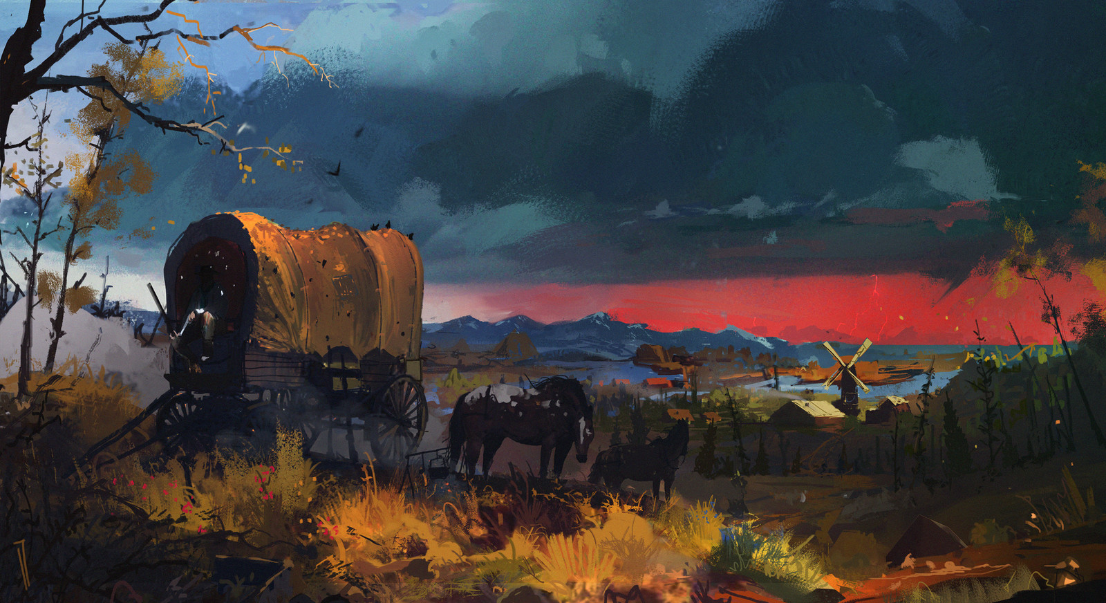 A storm is rising