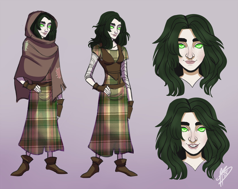 My Aasimar Cleric, Valki 