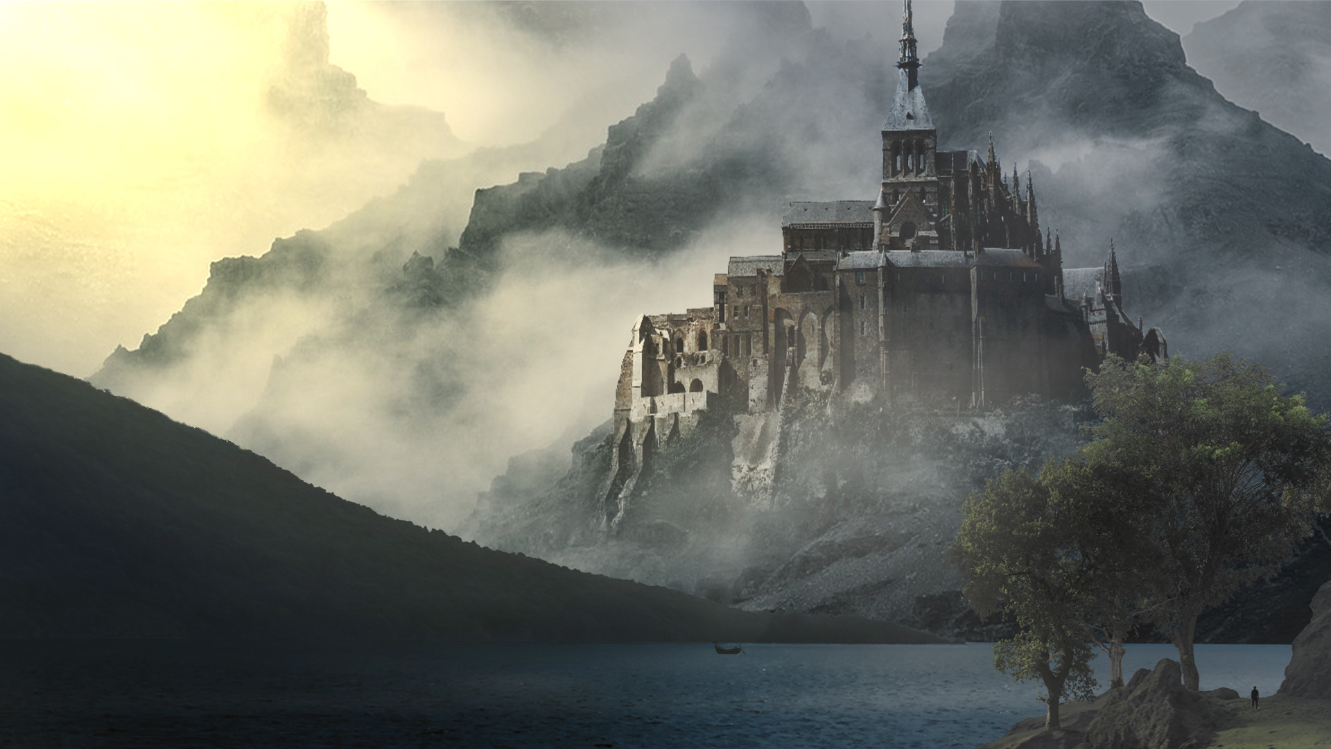 Artstation Sveltor Gharu The Fortress Hidden In The Mist