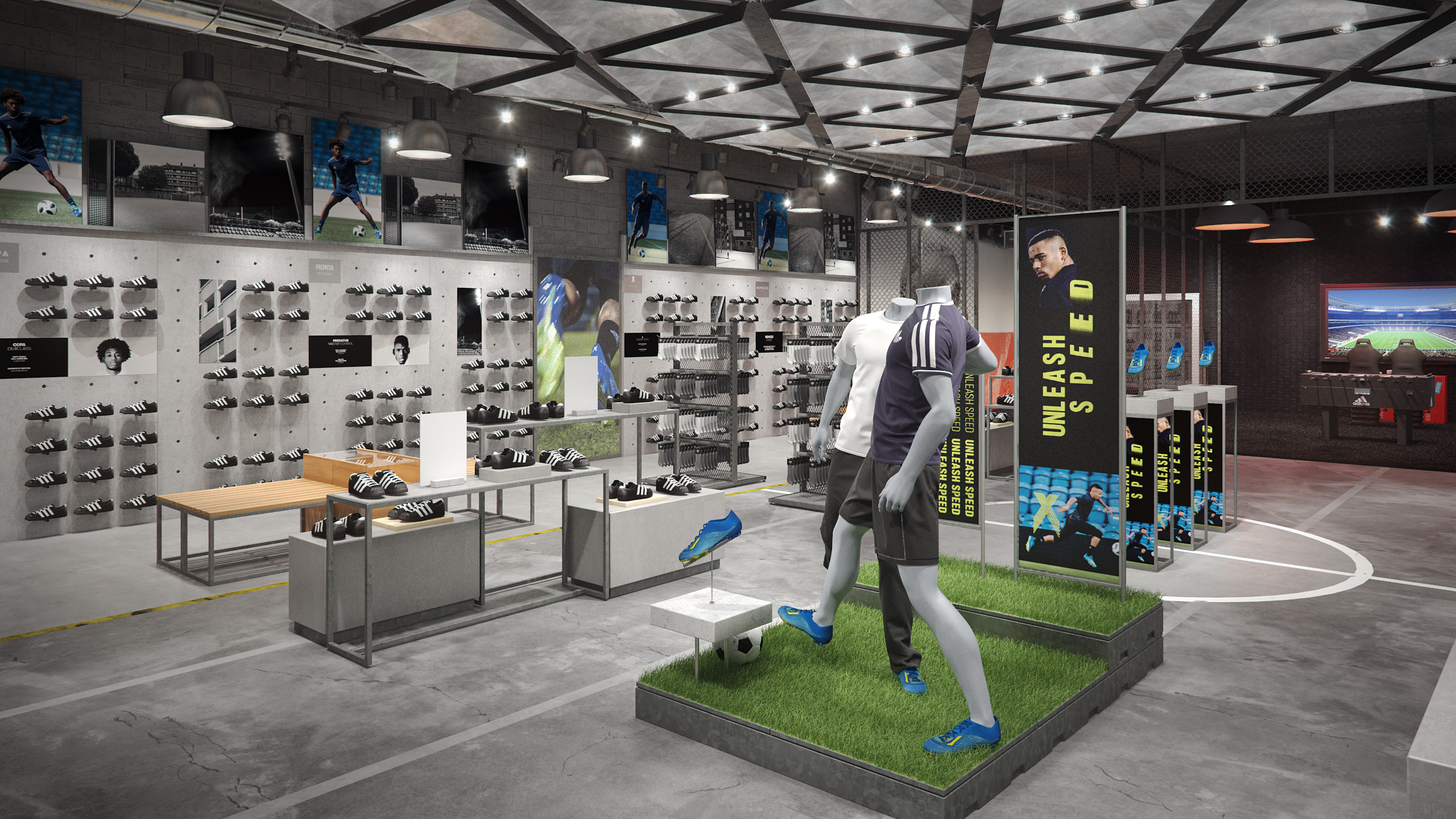 Adidas football store clearance