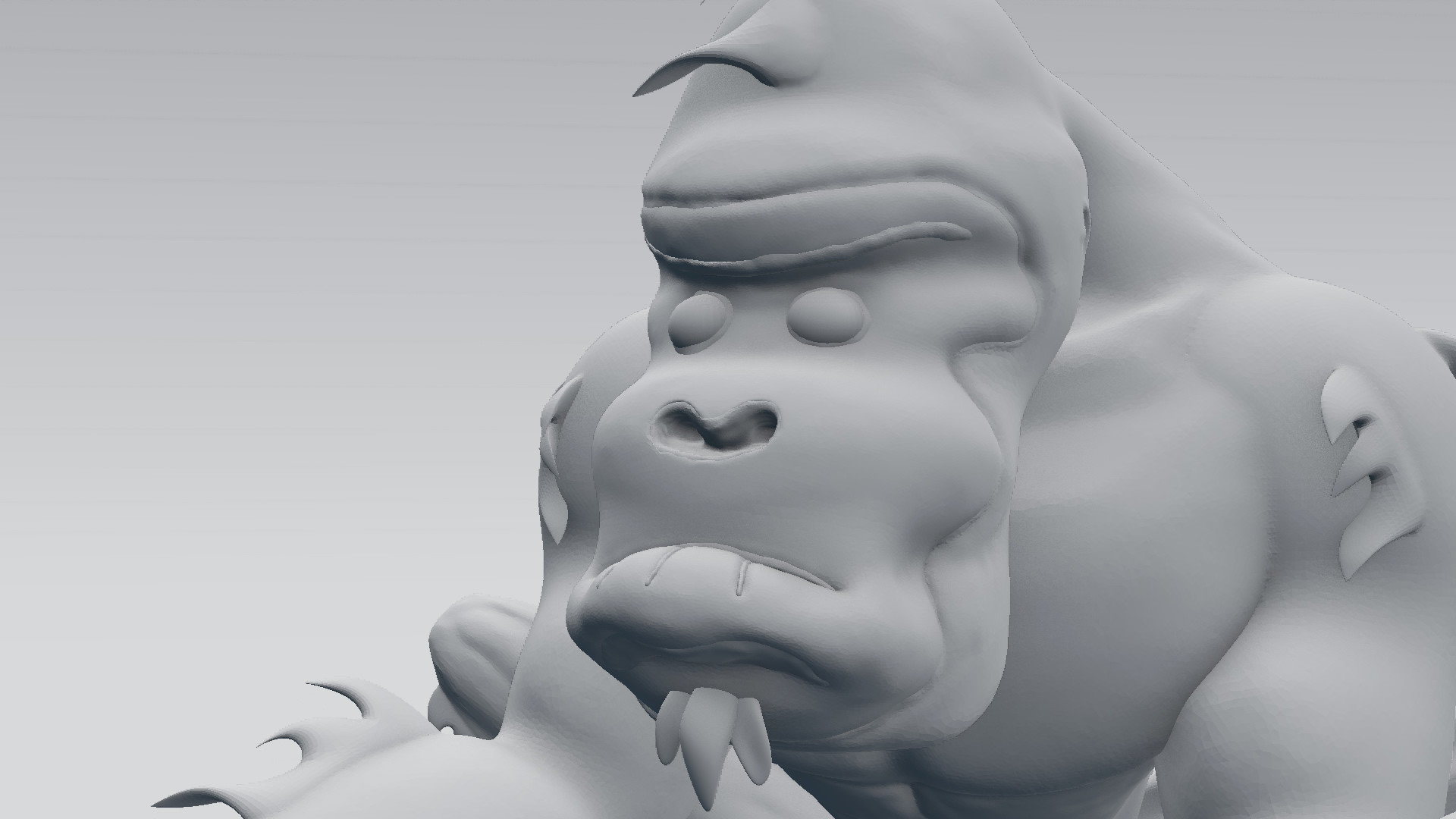 Get Wallpaper Artstation Buddy Hell Zombie Gorilla Ninja Wady Mee Asa For Android