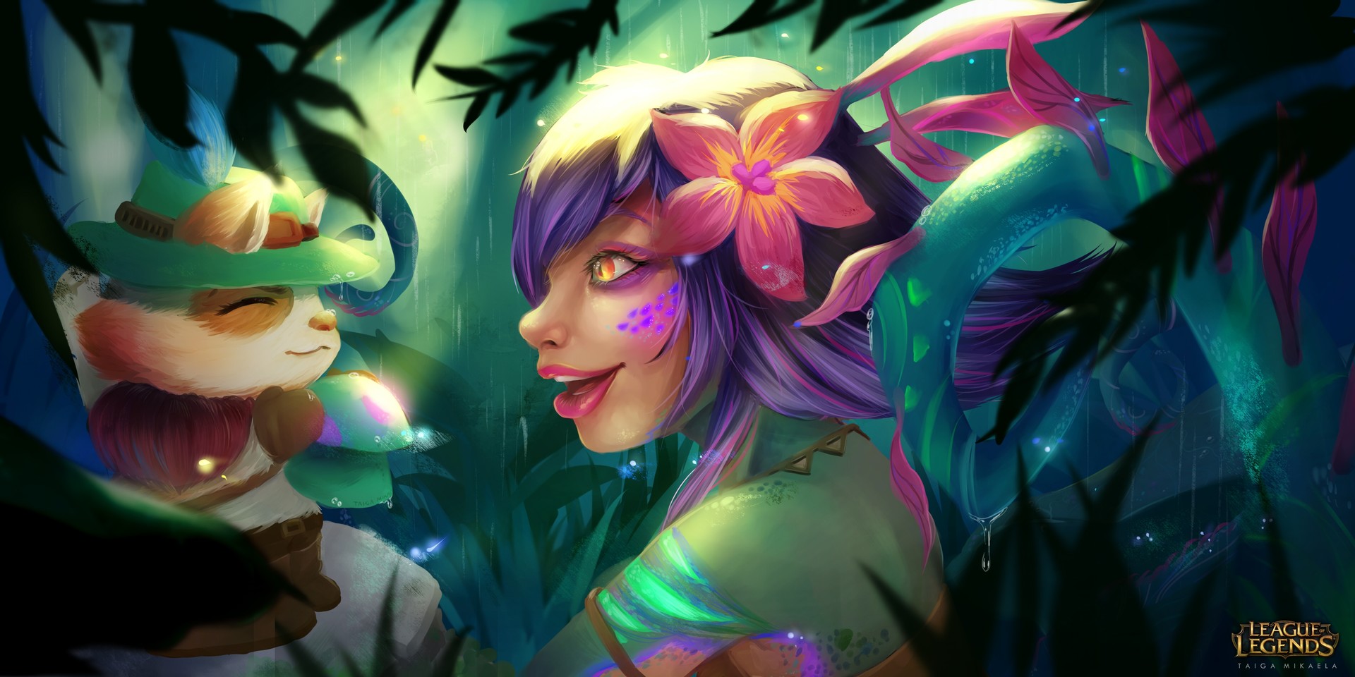 ArtStation - Neeko Meet Teemo