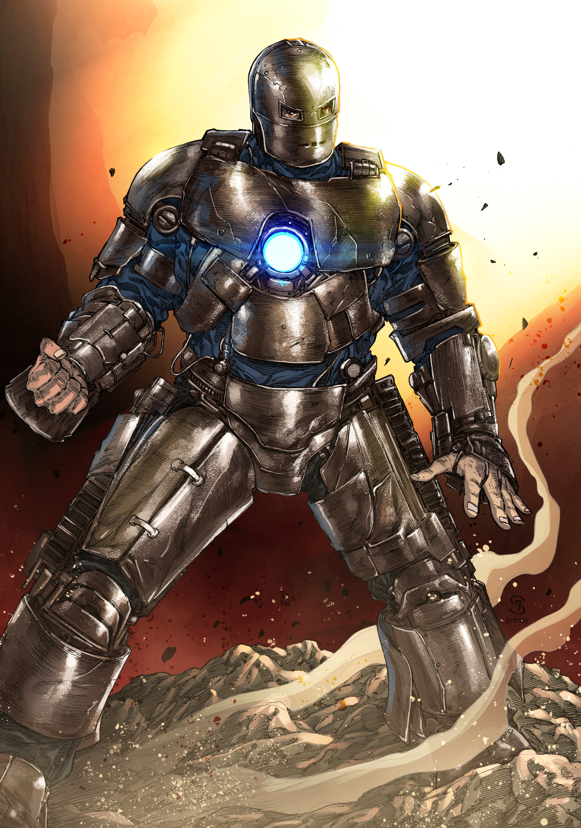 iron man mark 1 comic