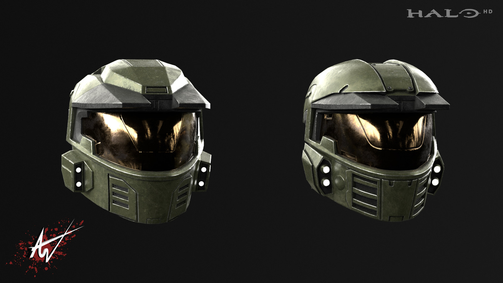 Interchangeable sections (mouth plate, side lights, visor and top) on same base frame.