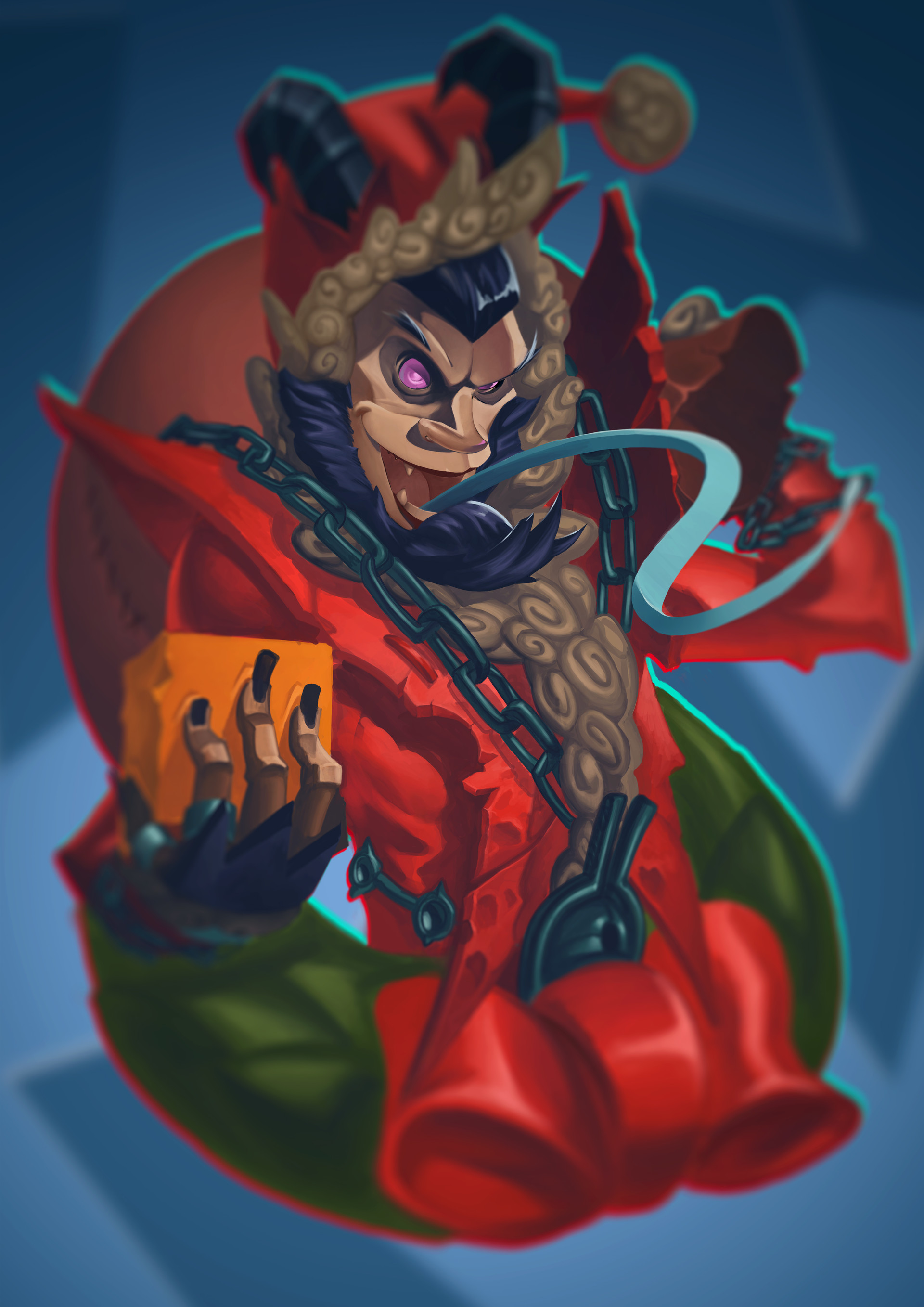 Artstation Fortnite Krampus Skin Alisdair Mcinnes