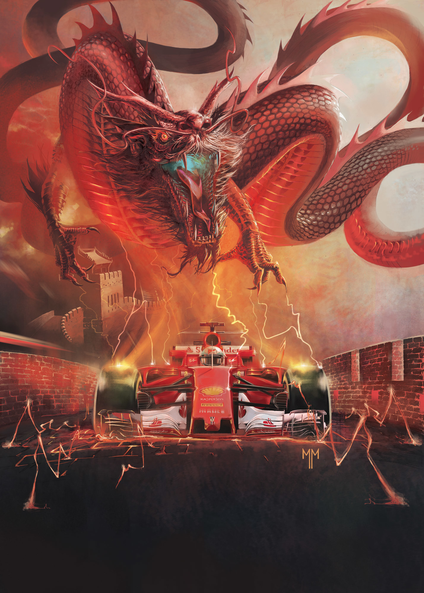 Scuderia Ferrari - Cover Art 