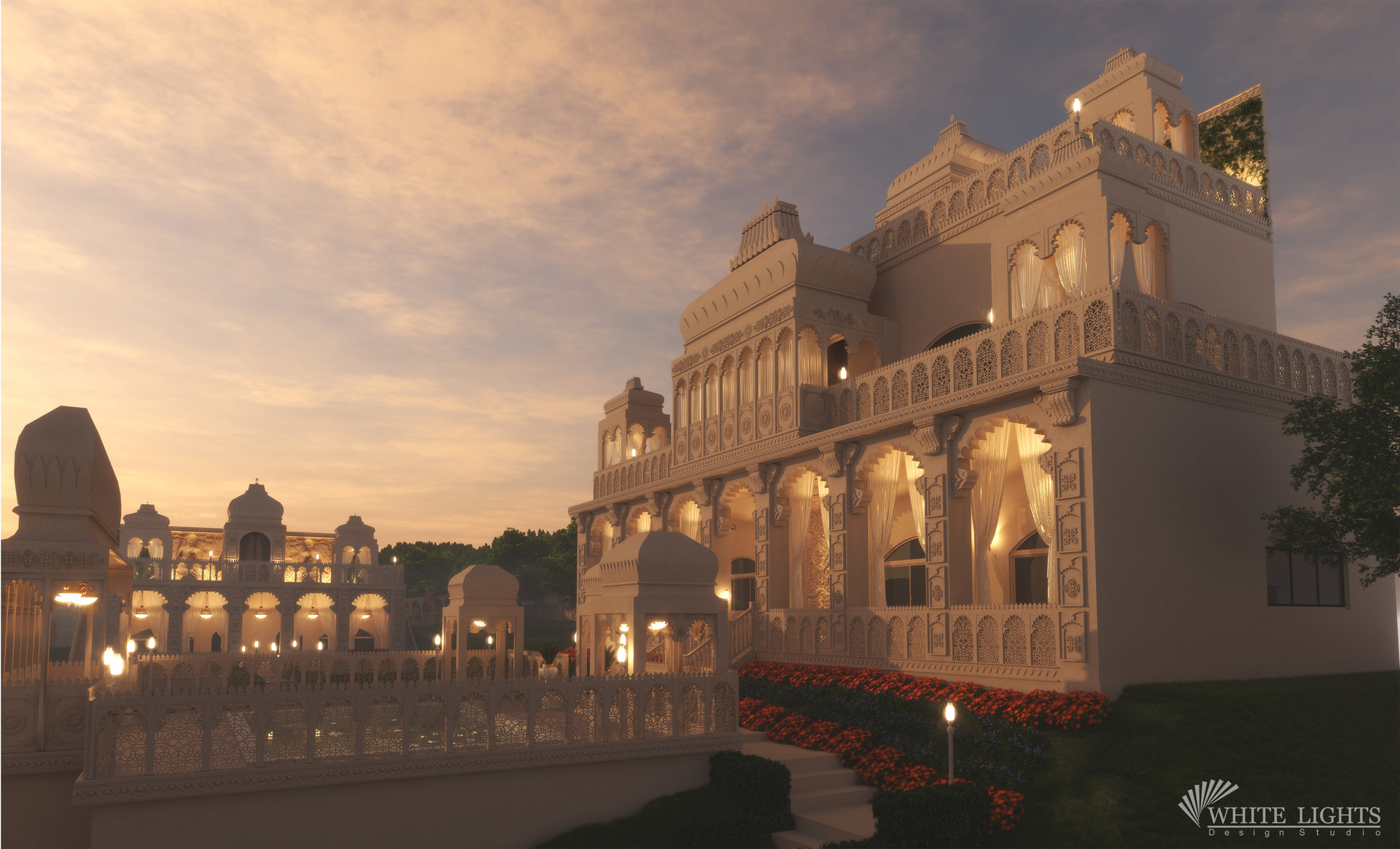 Artstation 3d Heritage Palace Concept Traditional Indian