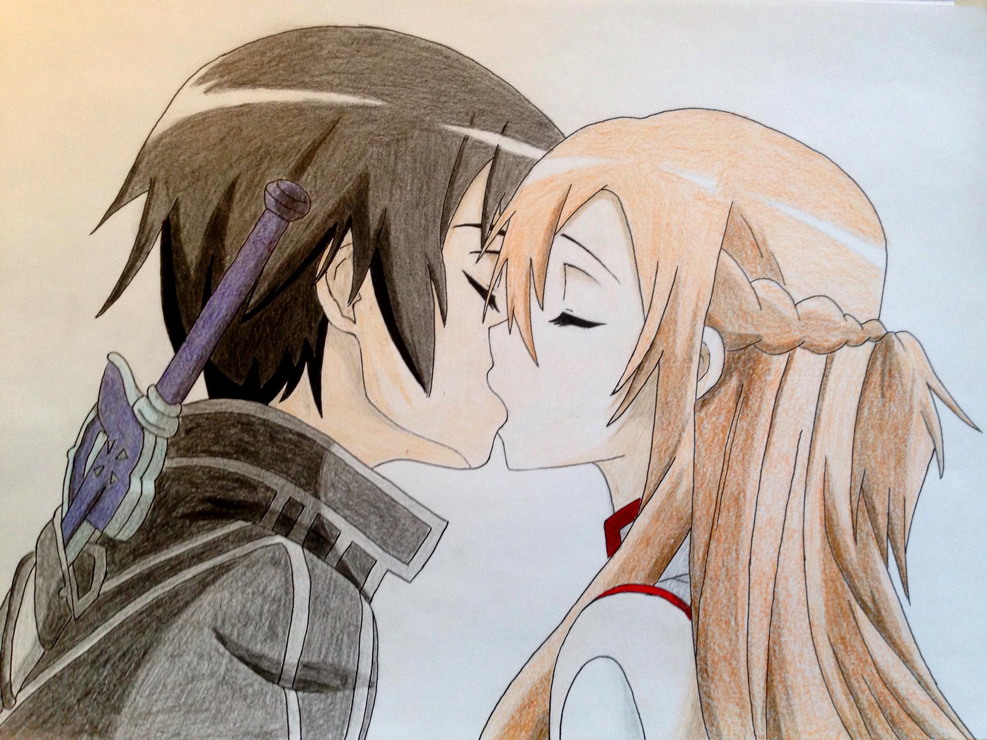 7. "Kirito and Asuna from Sword Art Online" - wide 8