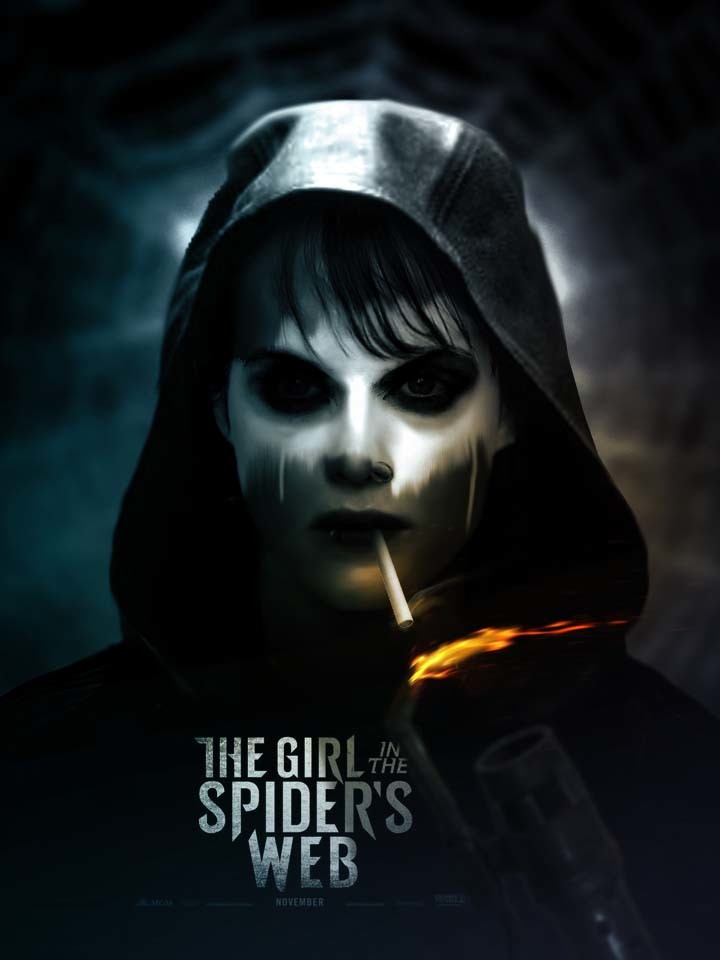 The girl in the new arrivals spider's web movie