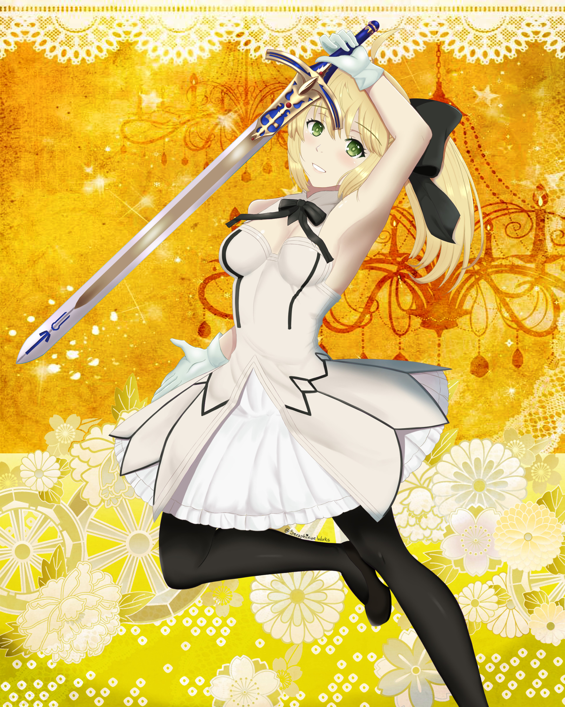 Artstation Saber Lily Fgo Erica Boone