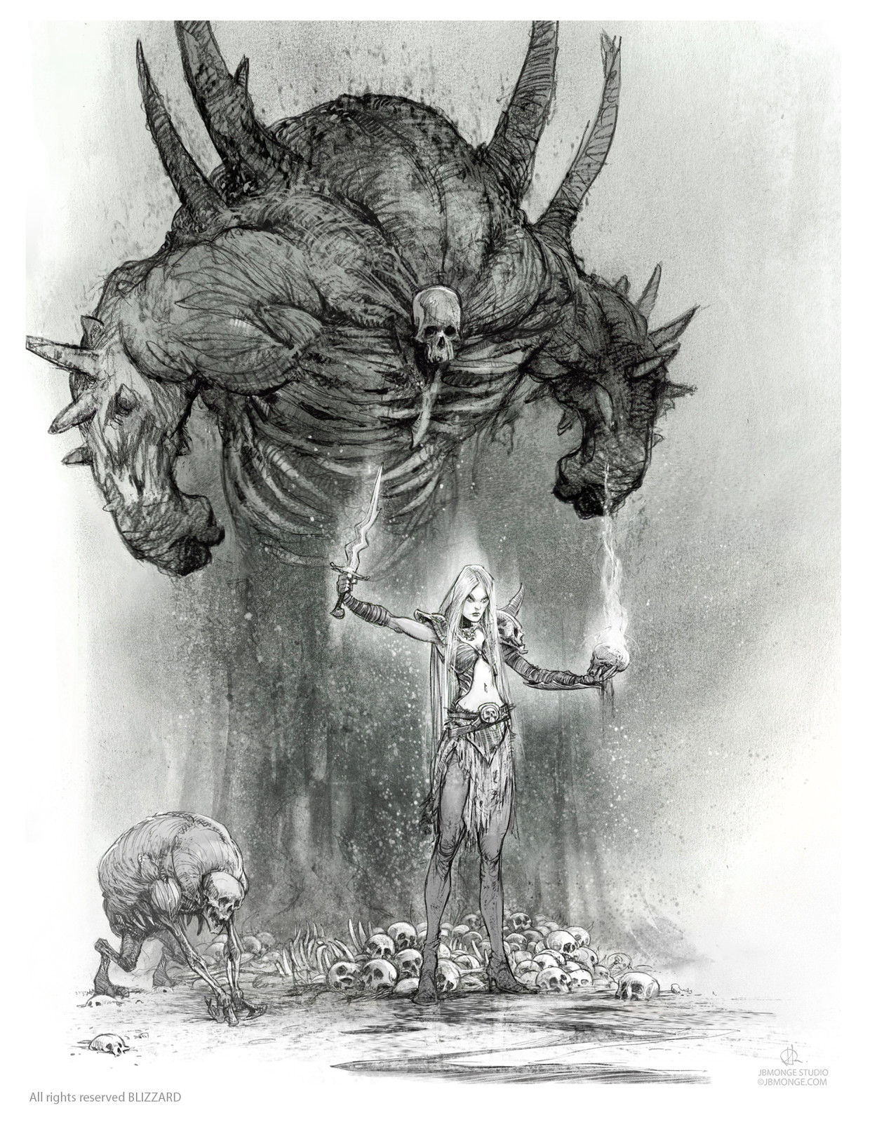  Diablo III Female Necromancer- Book of Adria: A Diablo Bestiary