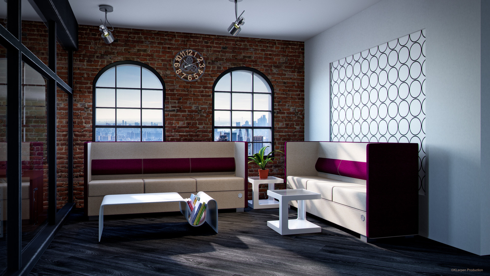 Artstation Loft Office 360 Tour Klarpen Production Vincere converted this empty loft into a work/live space. artstation loft office 360 tour