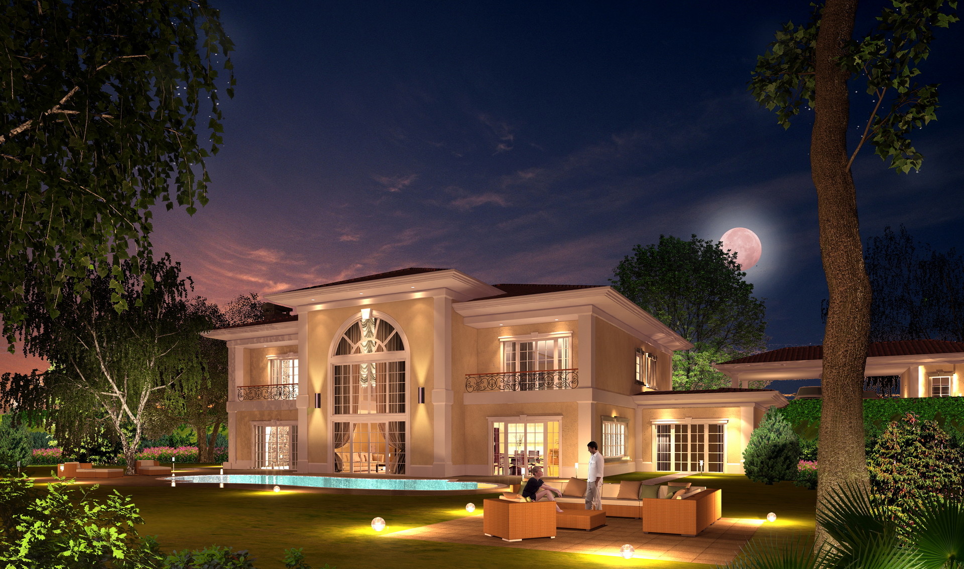 Rendforce Cg Exterior Renderings For Pelican Hill Houses Project At Istanbul Turkey