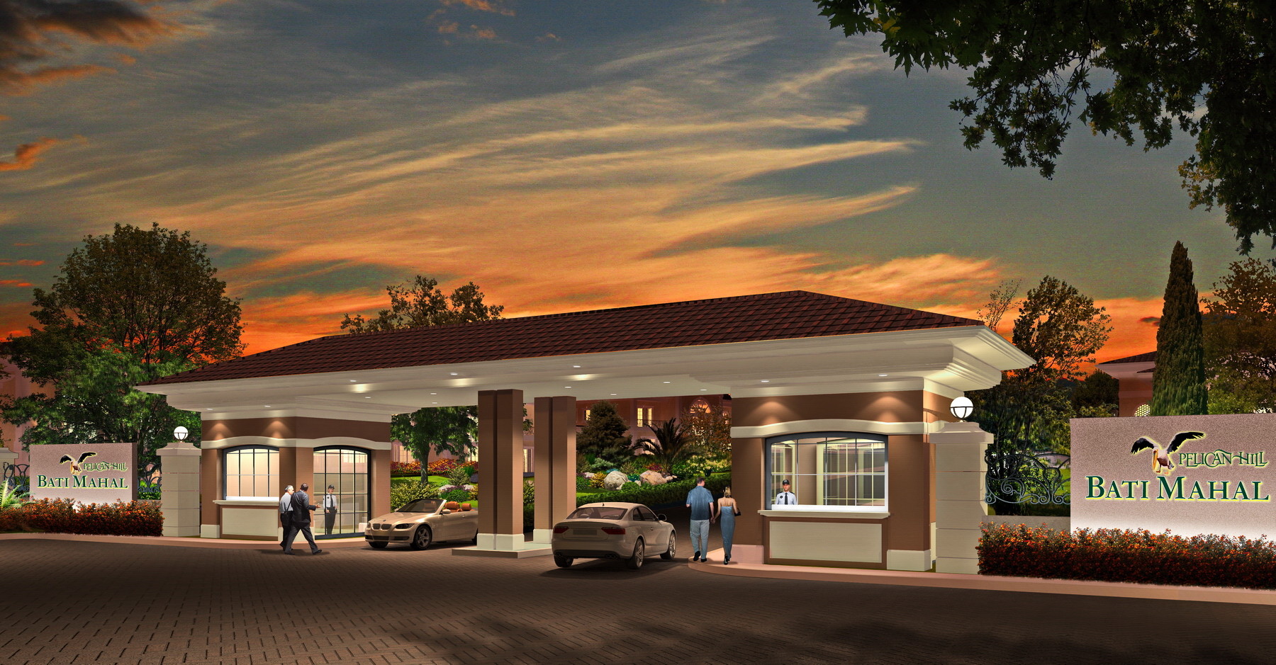 Rendforce Cg Exterior Renderings For Pelican Hill Houses Project At Istanbul Turkey
