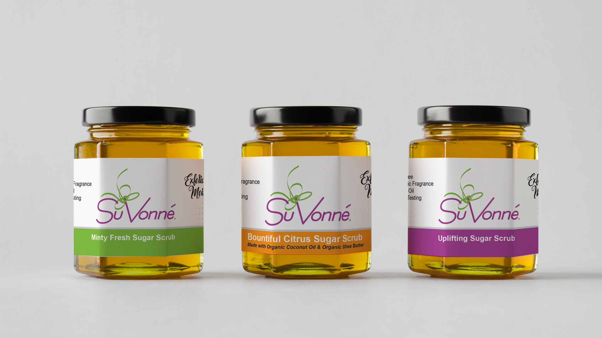 Scrub label design