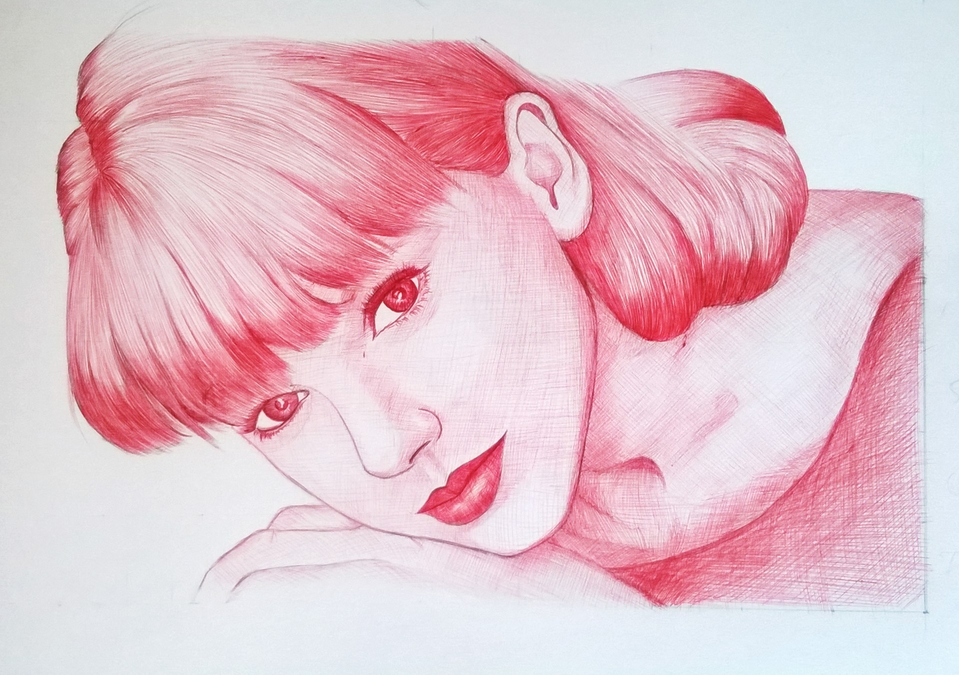 Subhasis Das Pen Sketch Of Taylor Swift