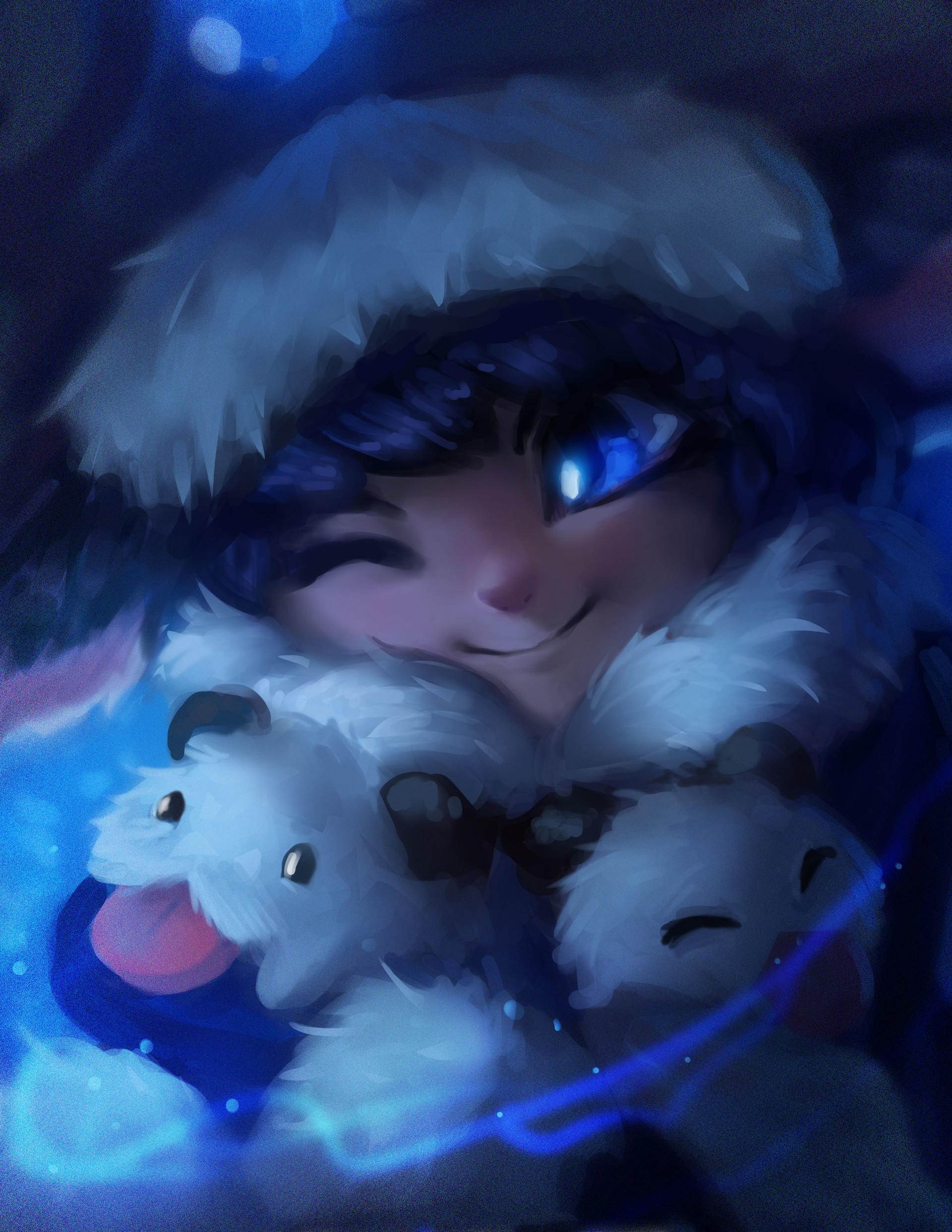Artstation Winterwonder Lulu Hannah Hilton