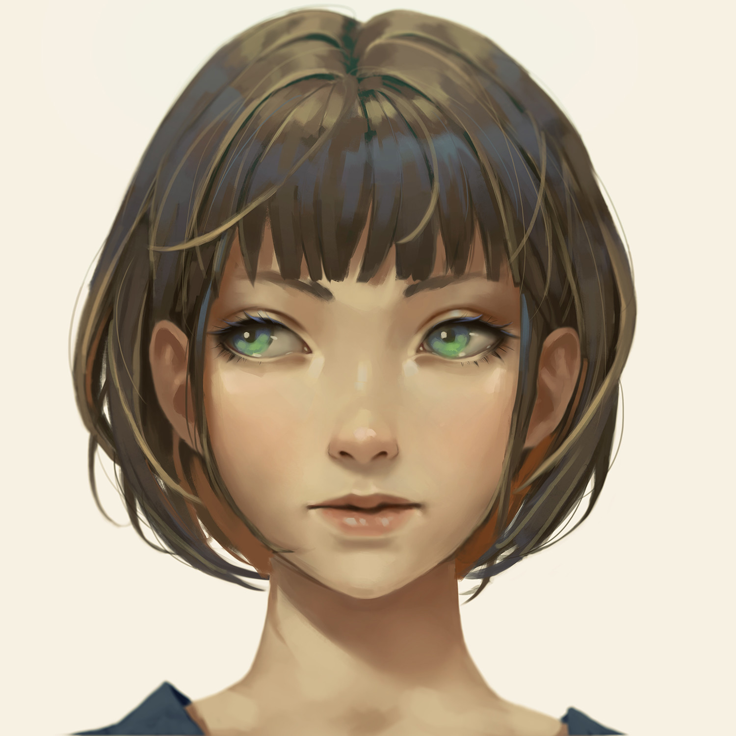 Nibelart Portrait Girl Draw It Again