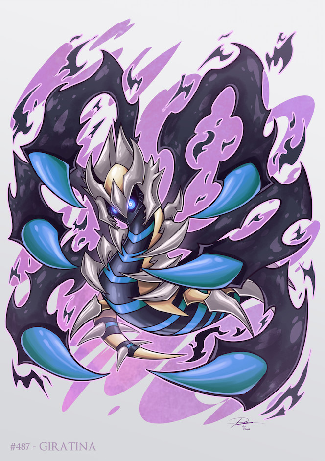 Artstation - Giratina - Origin Form
