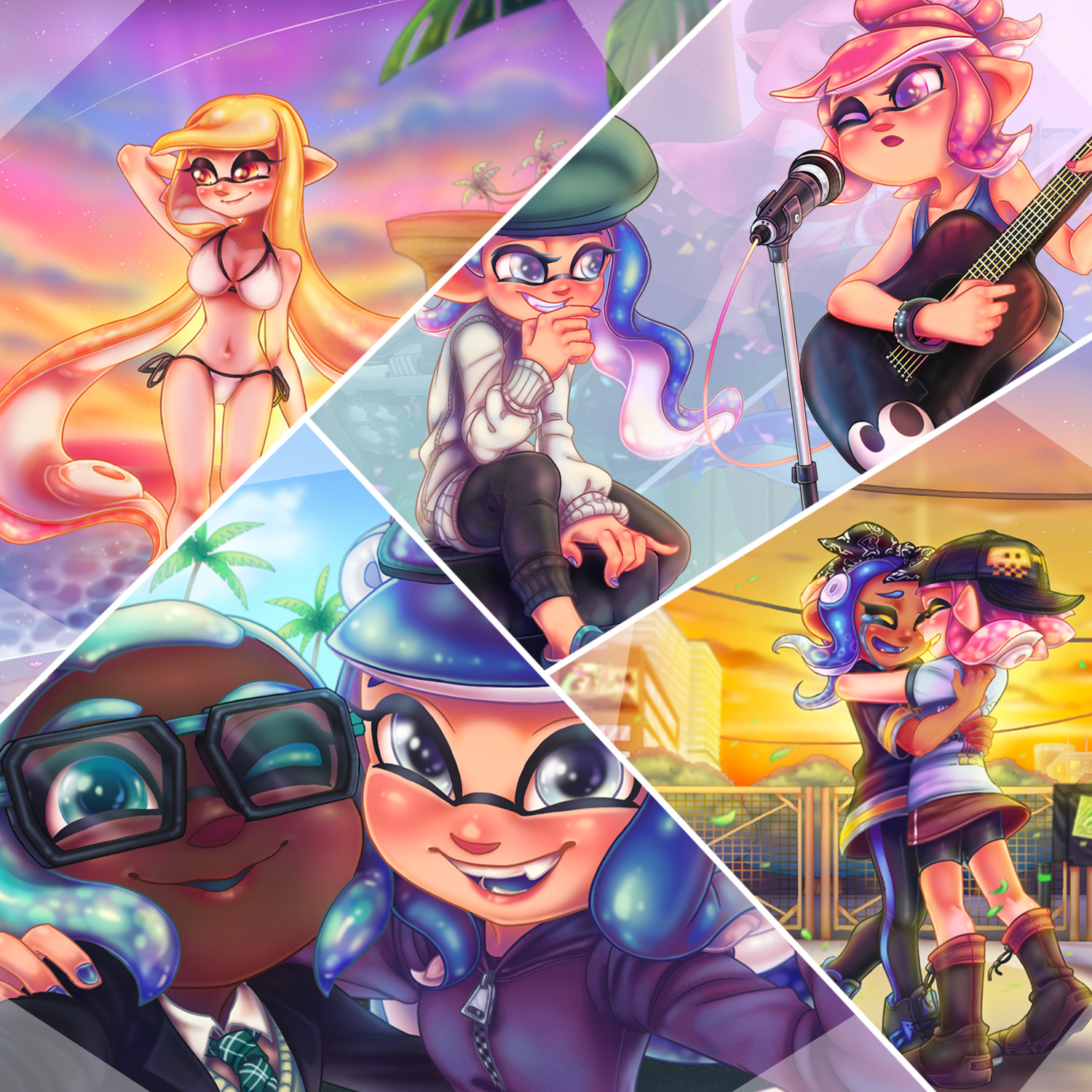 Nathania Justine Splatoon Commission Work 10