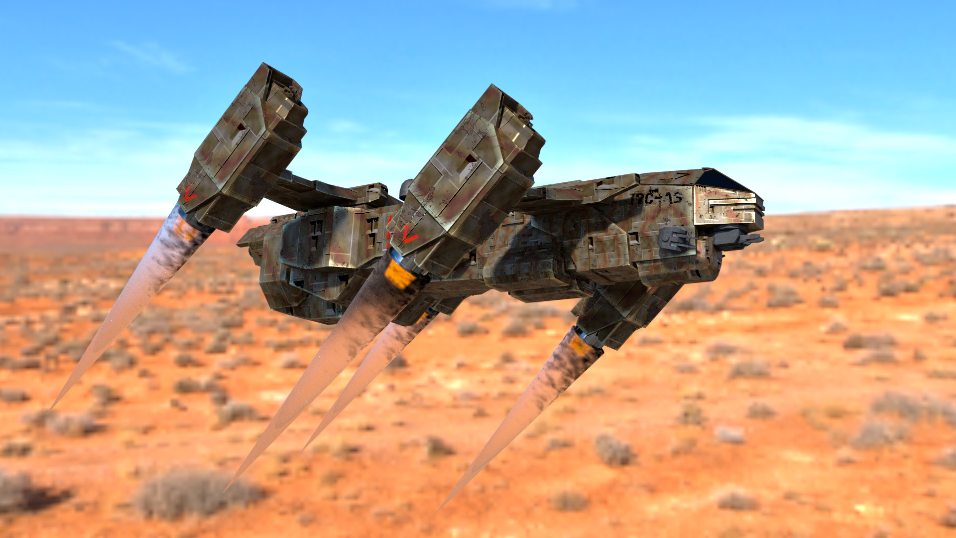 dropship on the run yannis aggelakos