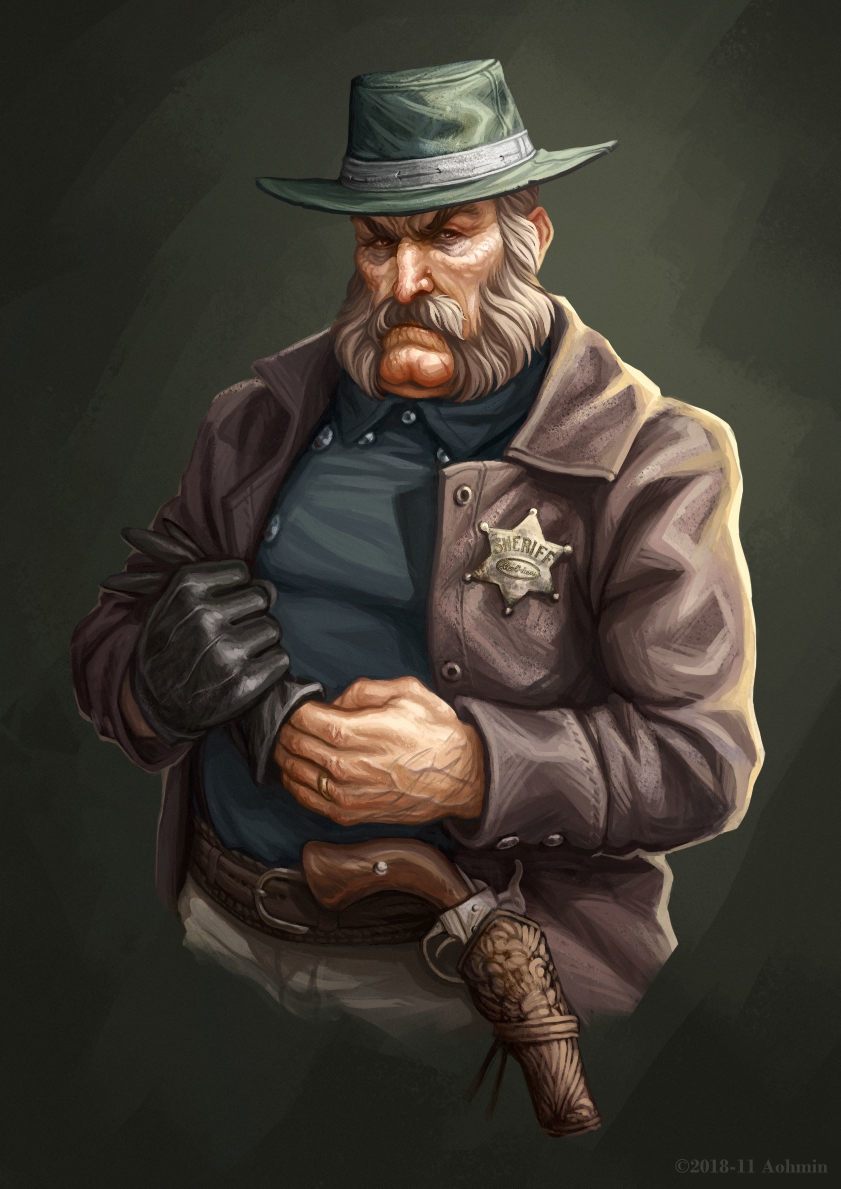 ArtStation - Sheriff Moriarty