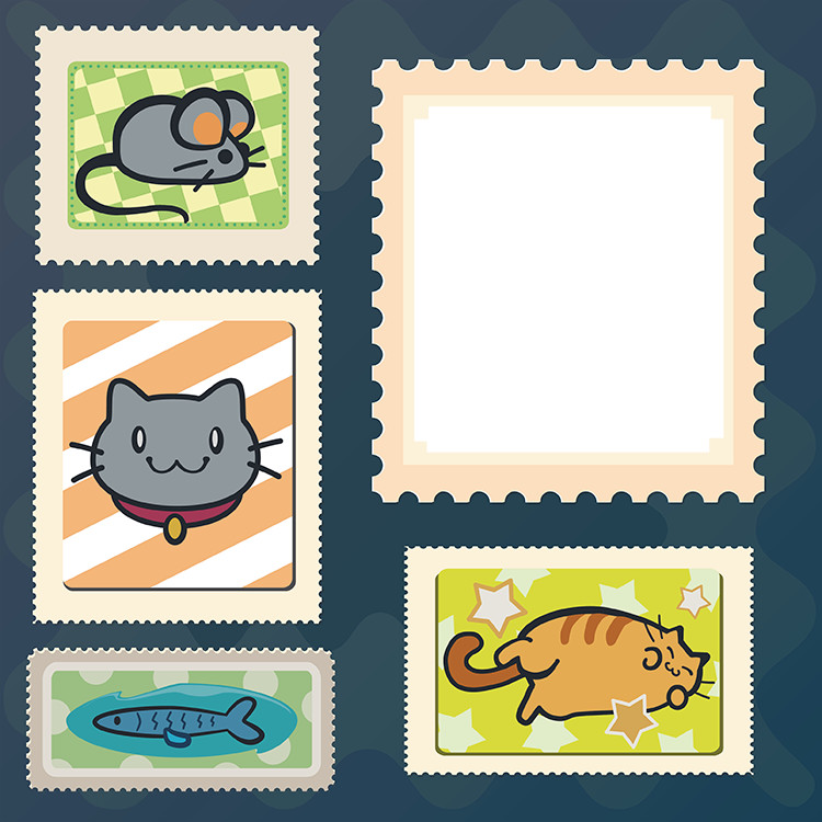 Cat stamps