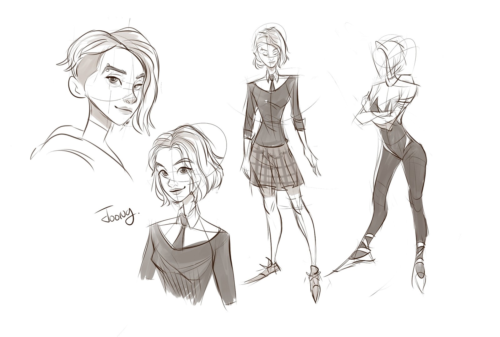 Gwen stacy drawing.