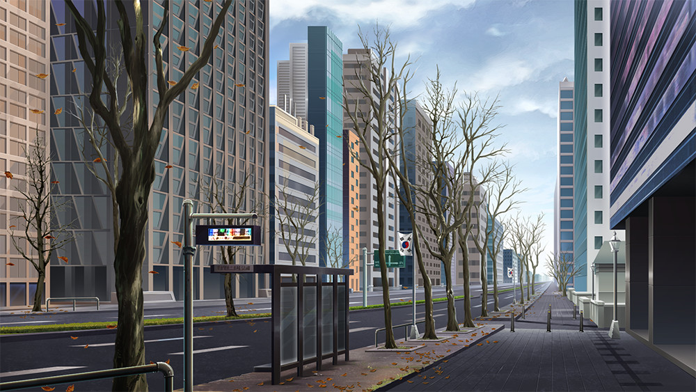 Quang Nguyen City Street Winter